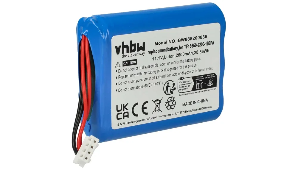 Batterie vhbw pour Marshall Stockwell