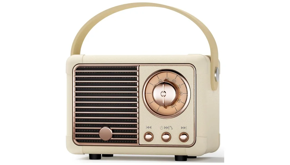 Caulikine Vintage Bluetooth Speaker