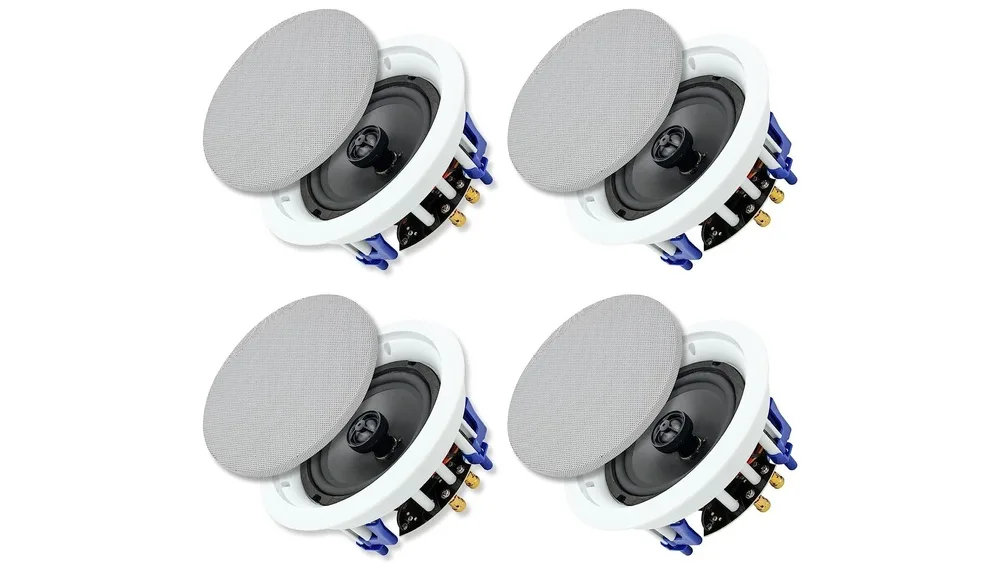 Herdio Haut-parleurs de Plafond 6,5 Pouces