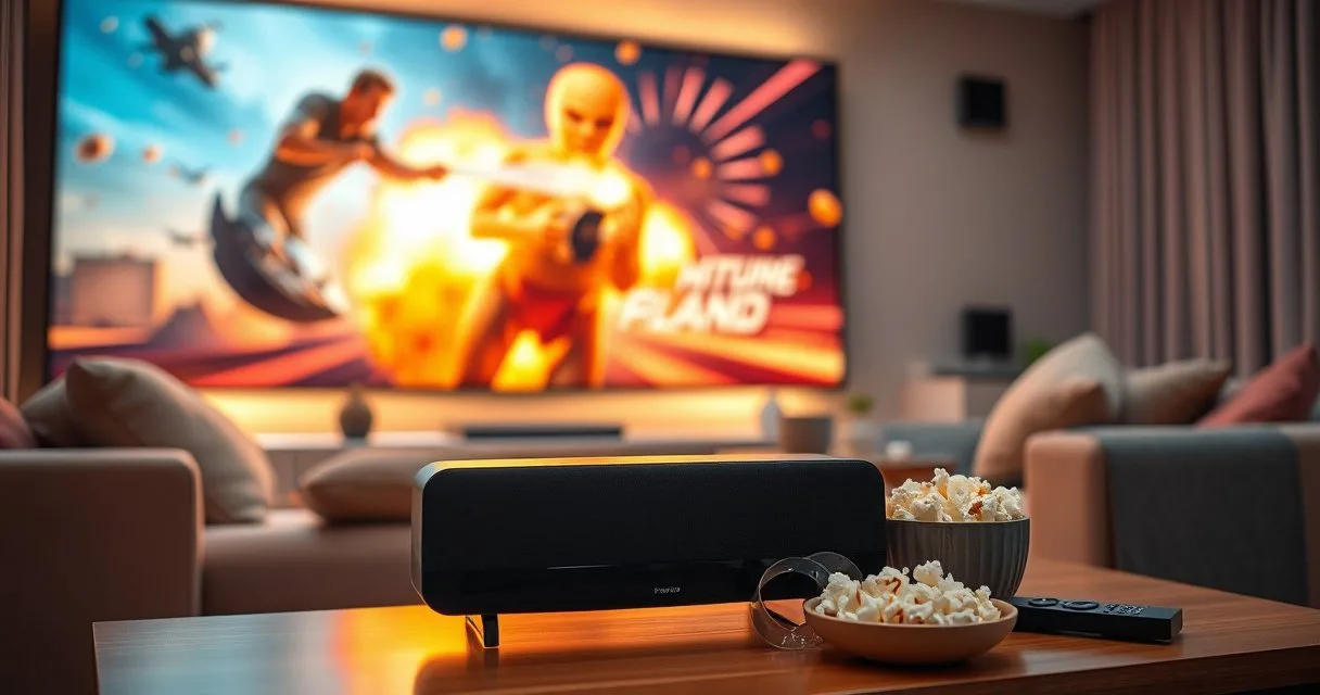 Ameliorer l_experience cinematographique avec une enceinte electronique